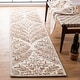 preview thumbnail 34 of 137, SAFAVIEH Handmade Capri Ilianka Wool Rug 2'3" x 11' Runner - Ivory/Brown - Runner