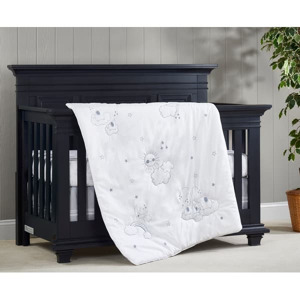 slide 1 of 1, Oxford Baby Cloud 9, 3 Pc Crib Bedding Set