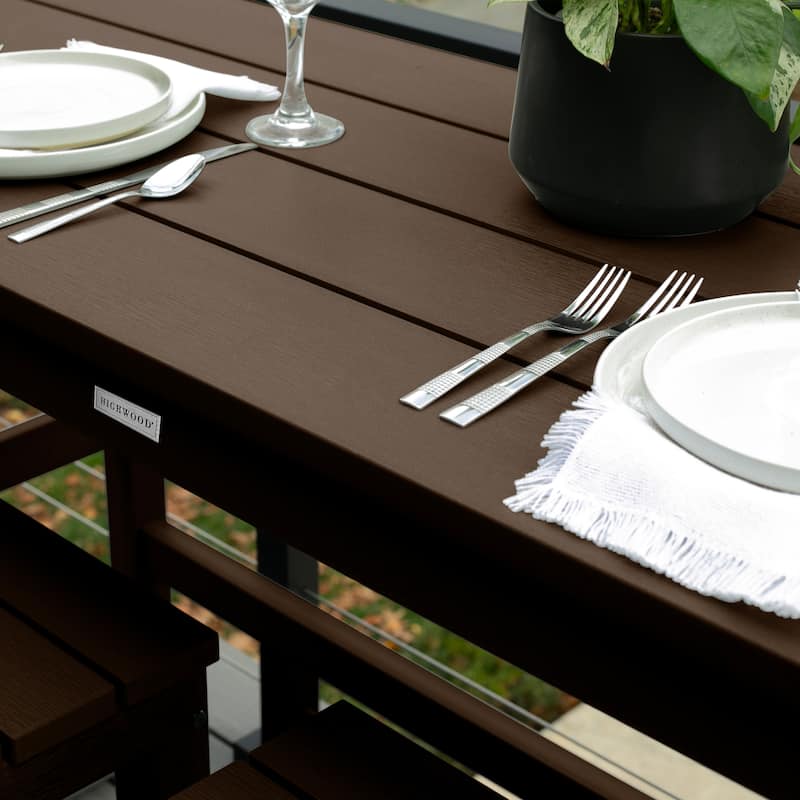 HIGHWOOD Monroe Modern Counter-Height Dining Balcony Set