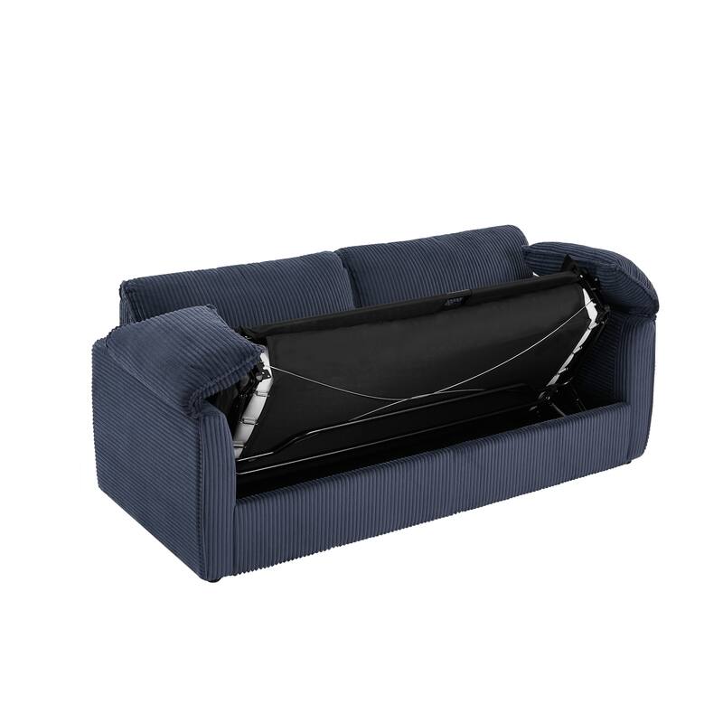 Sleeper Sofa Bed Comfy Pull Out Futon Couch Bed Modern Recliner Sofa Multi-Functional