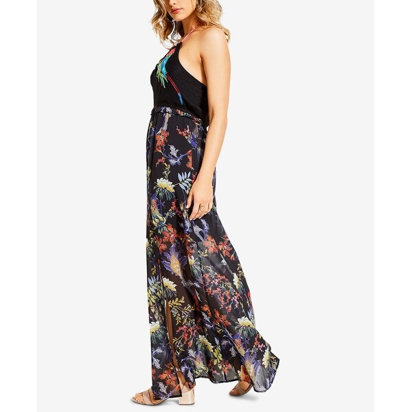 guess black maxi dress