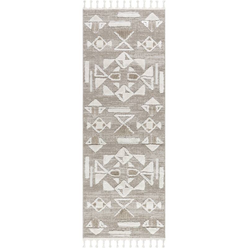 Eden Southwestern Tasseled Area Rug