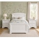 preview thumbnail 1 of 10, Furniture of America Gertie Modern White 3-Piece Twin Rubberwood Captain Bed with 3-Drawer Trundle set White