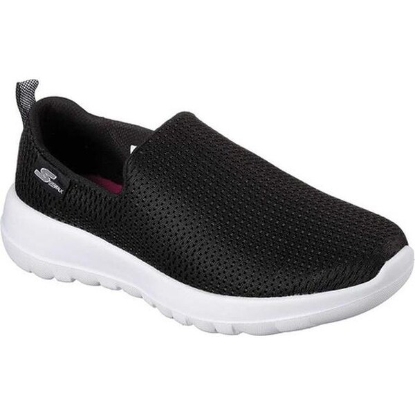 Skechers go walk joy black and white clearance