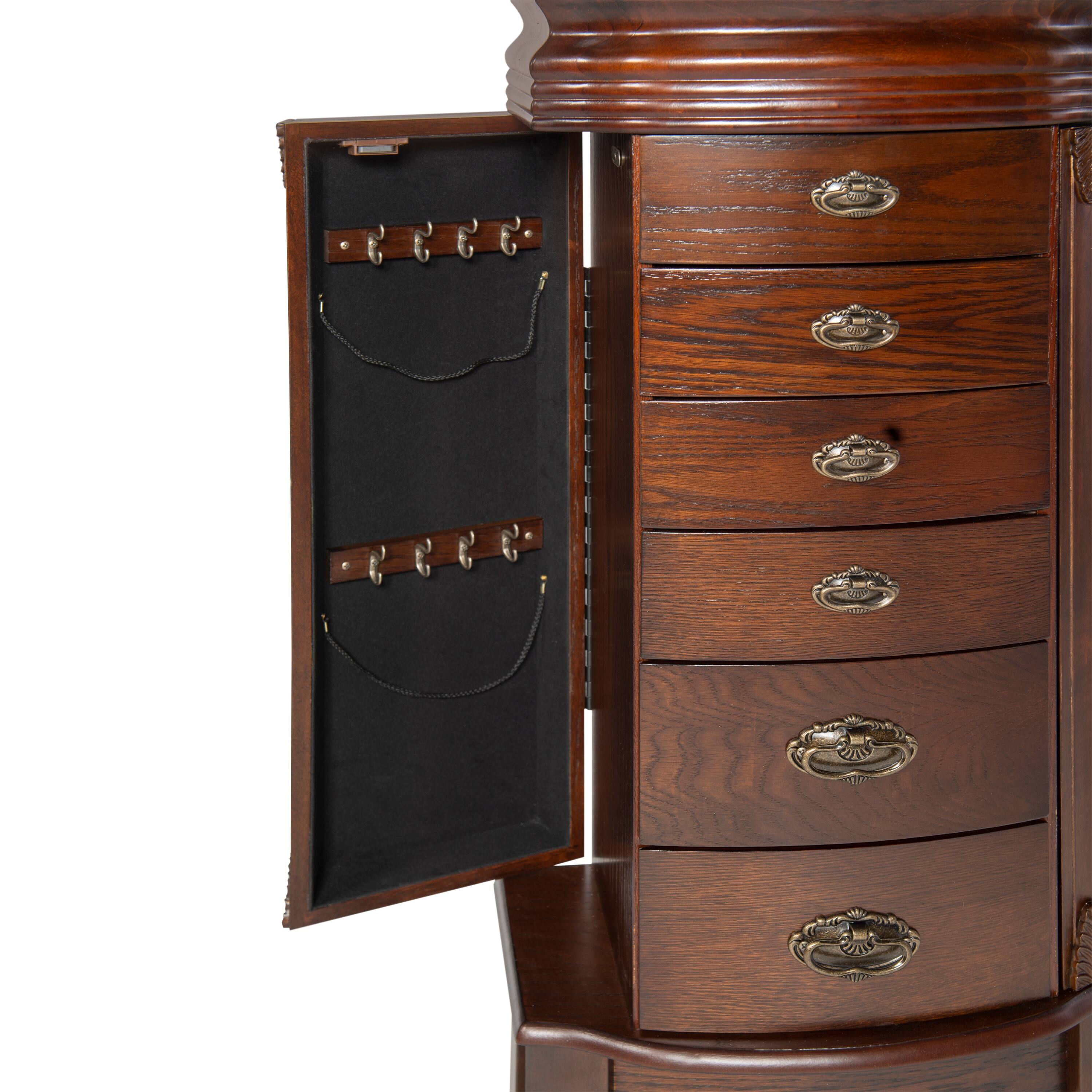 Florence Espresso Jewelry Armoire Bed Bath & Beyond 9320038