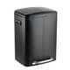 preview thumbnail 9 of 35, happimess Marco 10.5-Gallon Double Bucket Trash Can with Lid Black