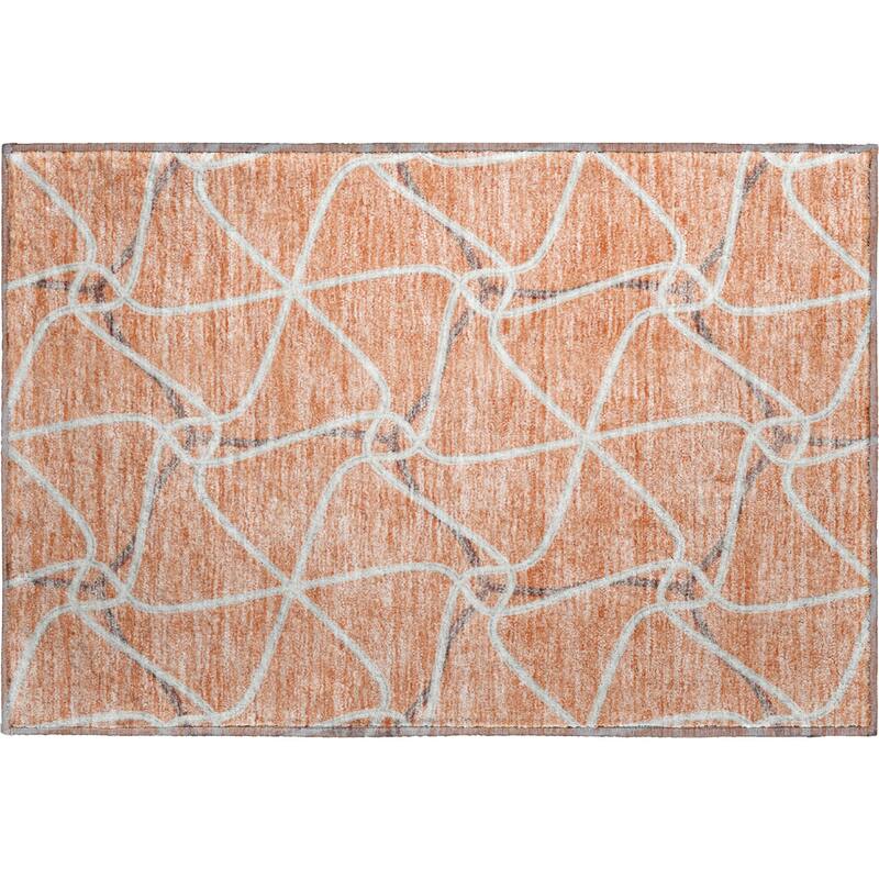 Premium Washable Super Soft Contemporary Geo Mayfield Rug