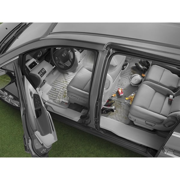 Shop Weathertech Infiniti Q50 2014 Tan Front Rear Floor