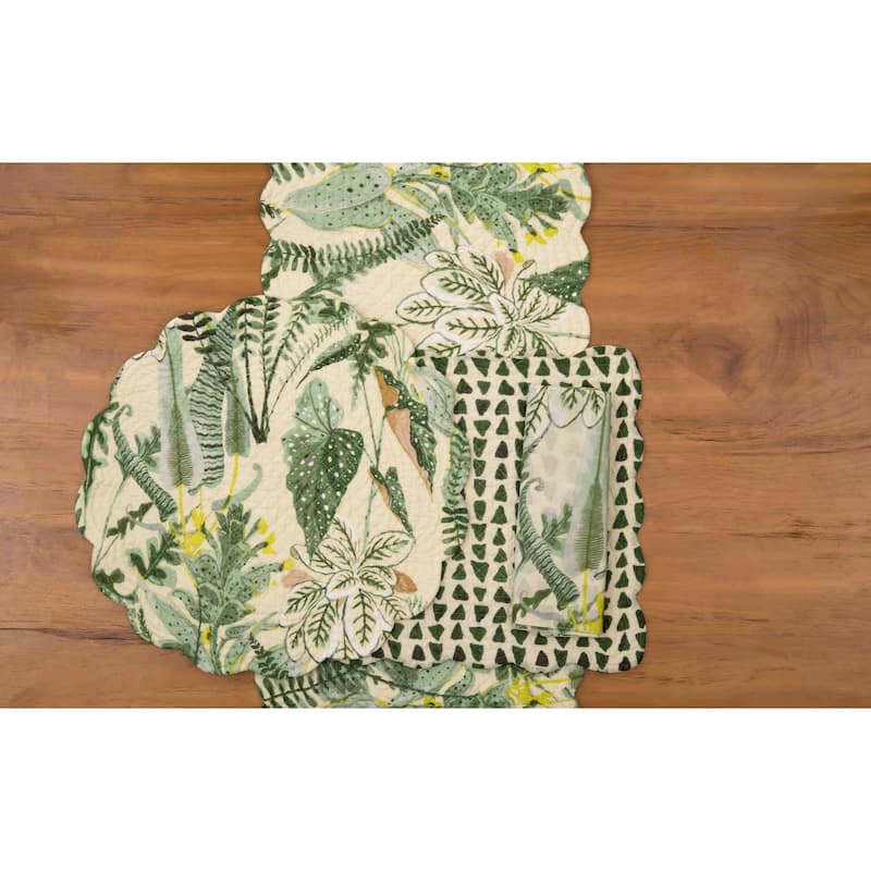 Parson Quilted Placemat Set 6