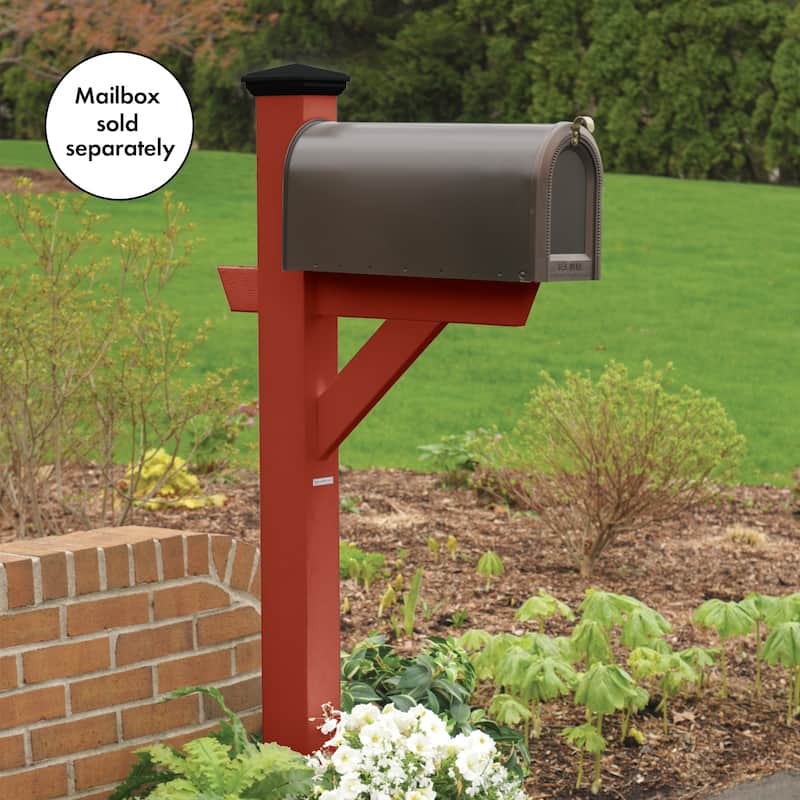 HIGHWOOD Eco-friendly Hazleton Mailbox Post