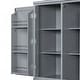preview thumbnail 1 of 36, reestanding Kitchen Pantry Cupboard Storage Cabinet with Door Shelves Gray