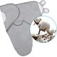preview thumbnail 4 of 4, 2 Pack Cotton Baby Swaddles Blankets 0-3 Months