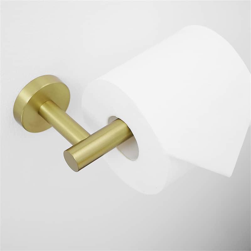 5 Piece Bathroom Hardware Set Wall Mount Modern Bathroom Towel Holder Bar Set 304 Stainless Steel Bath Fixtures Accessories Set