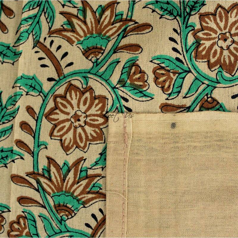 Cotton Blessed Floral Tablecloth Rectangle