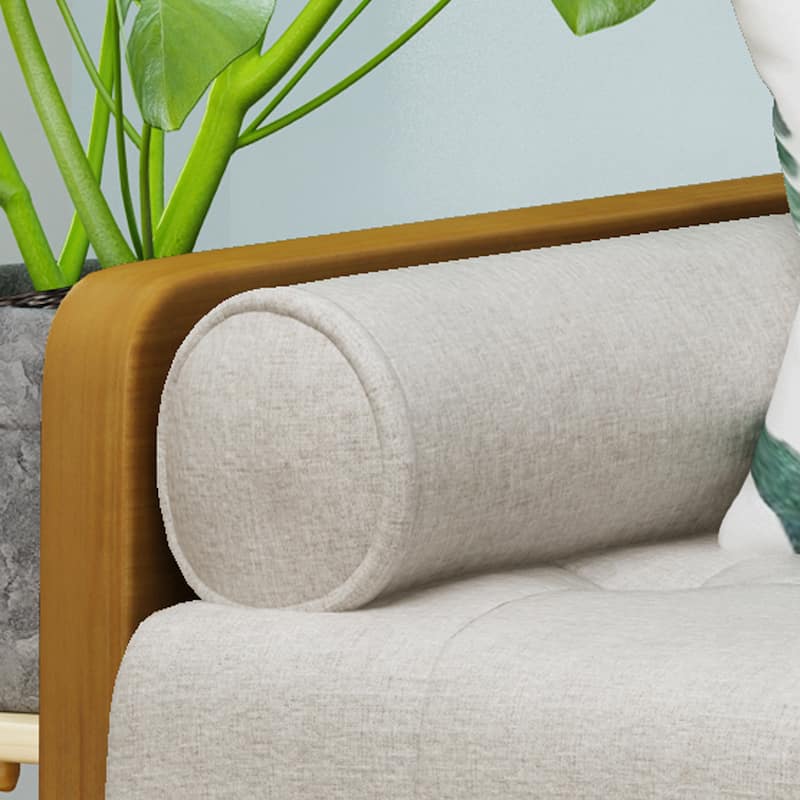 Jalon Tufted Fabric Sofa by Christopher Knight Home