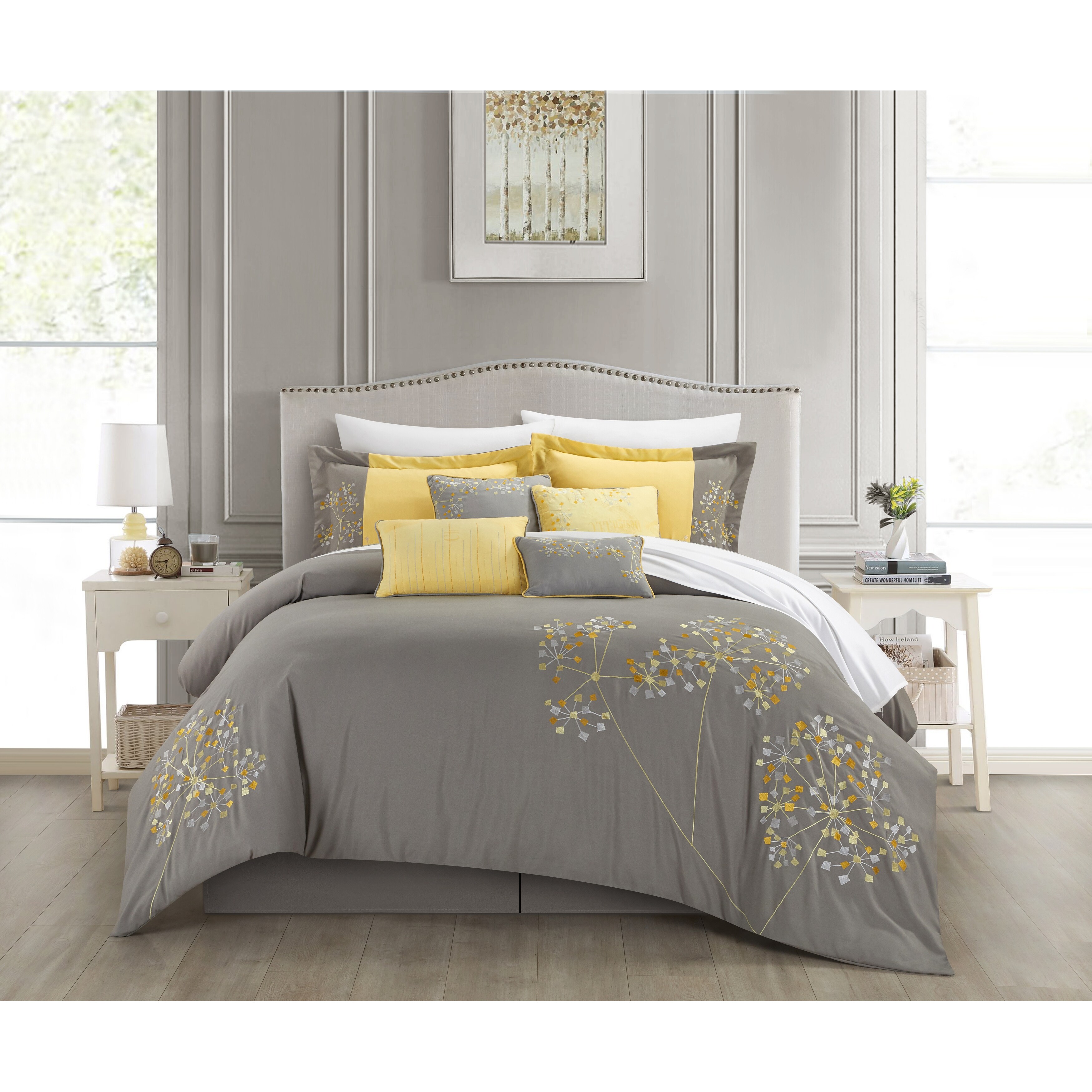 Ck sale embroidered comforter