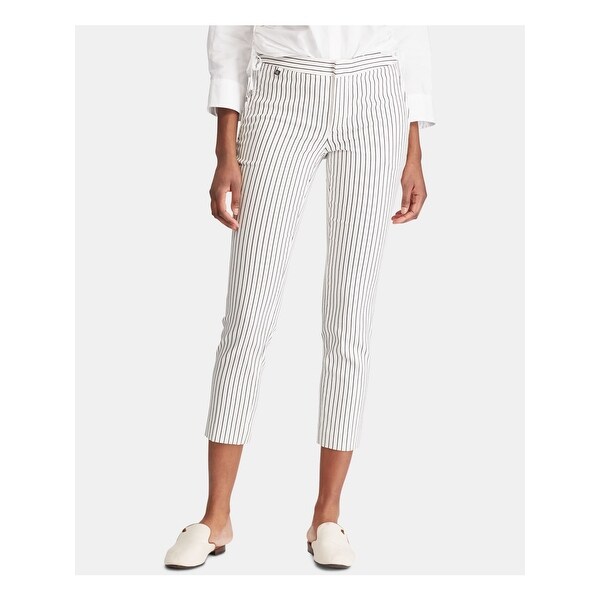 striped skinny pants womens