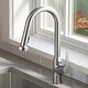 preview thumbnail 4 of 19, Karran Scottsdale Single-Handle Pull-Down Sprayer Kitchen Faucet with Matching Soap Dispenser