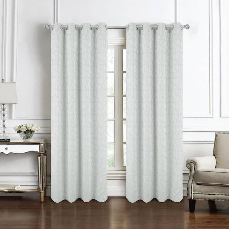 Lorena Woven Jacquard Window Curtain
