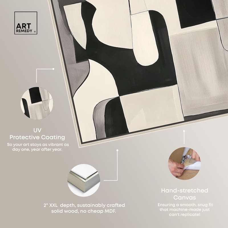 Shadow Play I Canvas by Art Remedy