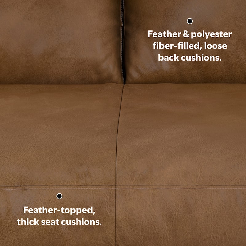 WYNDENHALL Brixley Mid-Century102 inch Wide Sofa