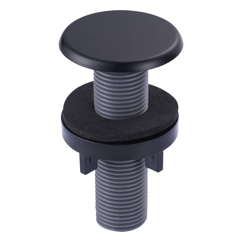WOWOW 1-3/4 in.Kitchen Sink Hole Cover in Modern - Matte Black