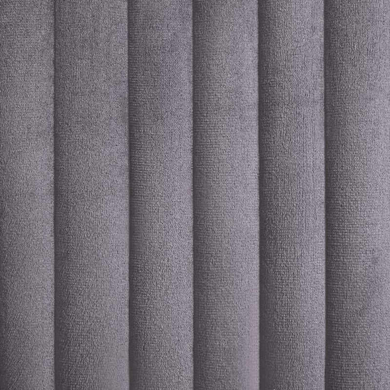 vidaXL Dining Chairs 4 pcs Gray Velvet