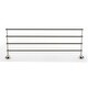preview thumbnail 1 of 3, Alno Royale 26"W Solid Brass Wall Mounted Towel Rack with 4 Towel Bars
