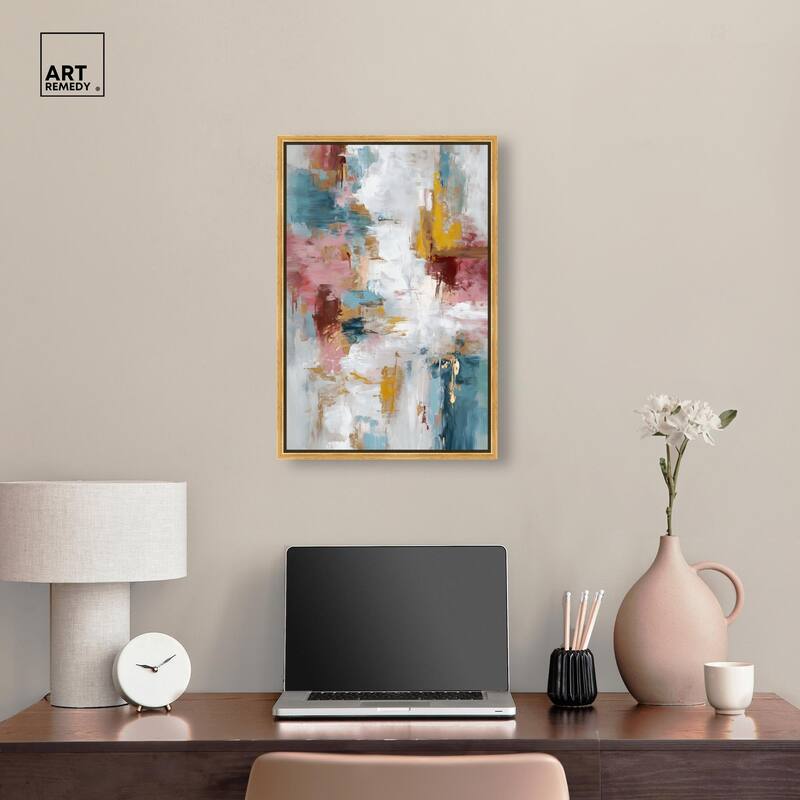 Warmth and cool II Canvas by Art Remedy
