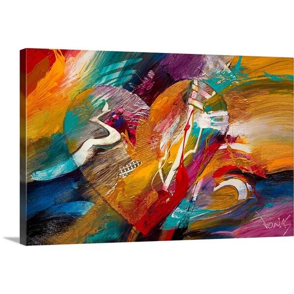 slide 2 of 11, GreatBIGCanvas "Free To Be" Colorful Canvas Wall Art