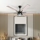 preview thumbnail 10 of 12, Honeywell Kaliza LED 6-blade 56-inch Espresso Bronze Ceiling Fan with Remote