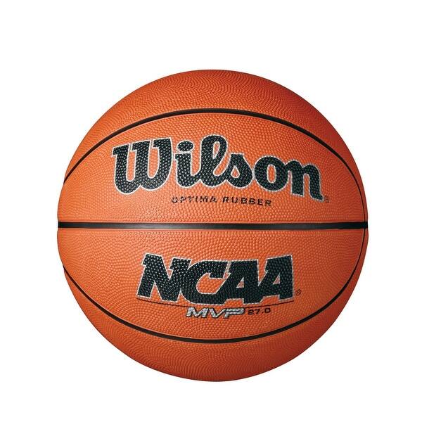Shop Wilson Ncaa Mvp Youth Rubber Basketball 27 5 Overstock