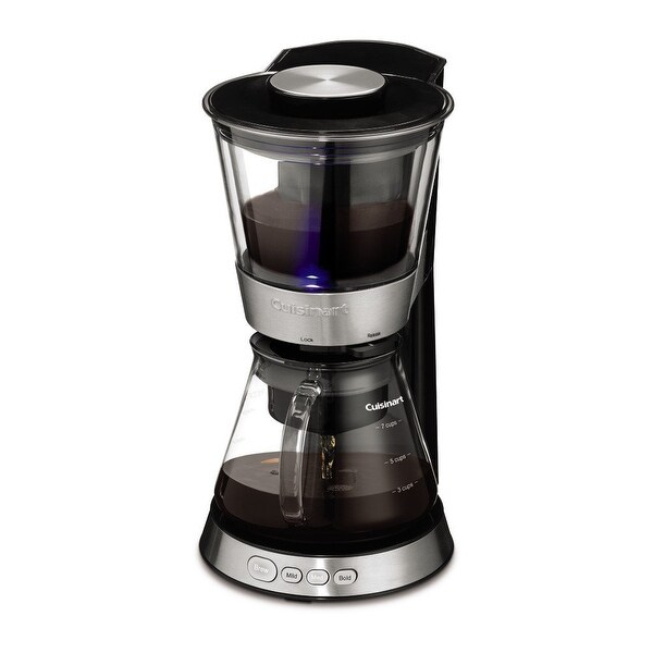 Cuisinart DCB-10 Automatic Cold Brew Coffeemaker, Stainless & Black. Opens flyout.
