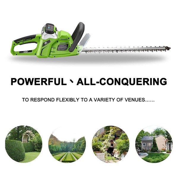 16 inch cordless hedge trimmer