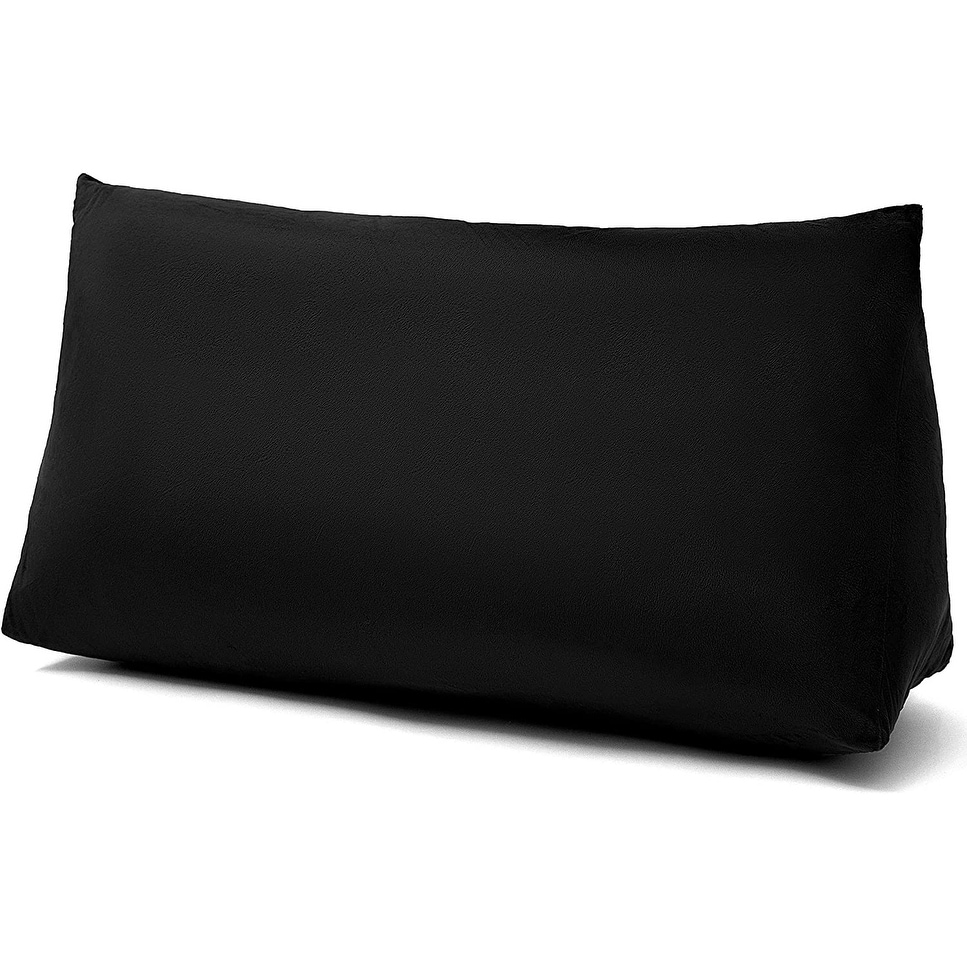 Cheer Collection Hollow Fiber Filled Body Pillow - Black