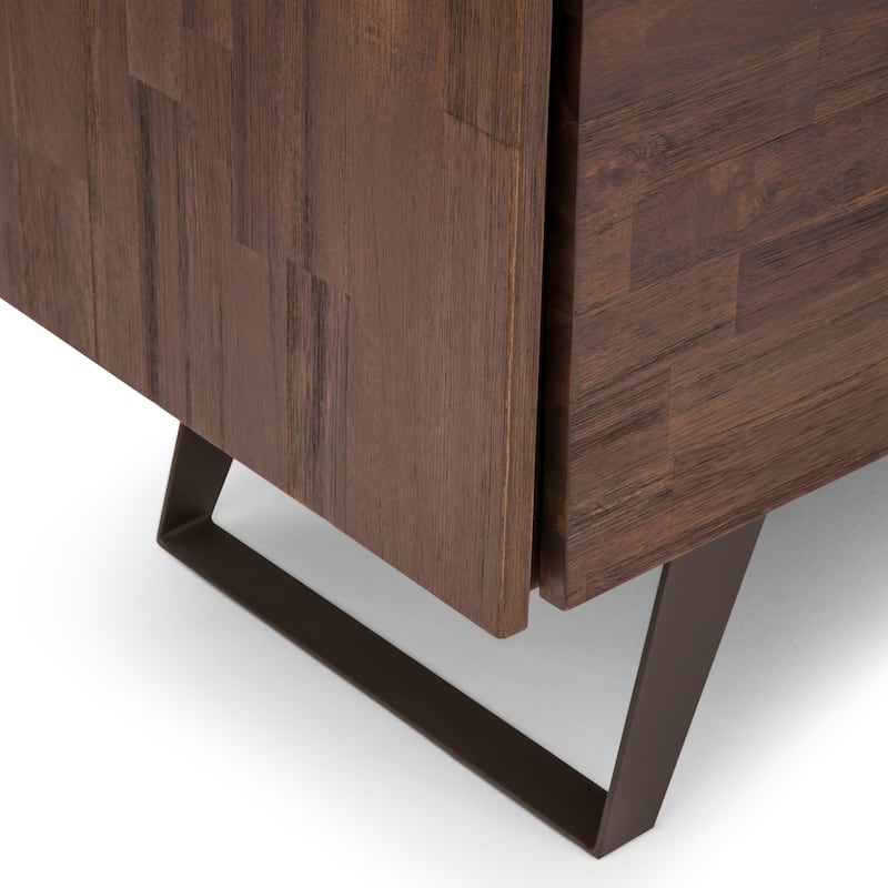 WYNDENHALL Mitchell 39 inch Storage Cabinet (Set of 2) - 39"W x 17" D x 42"H