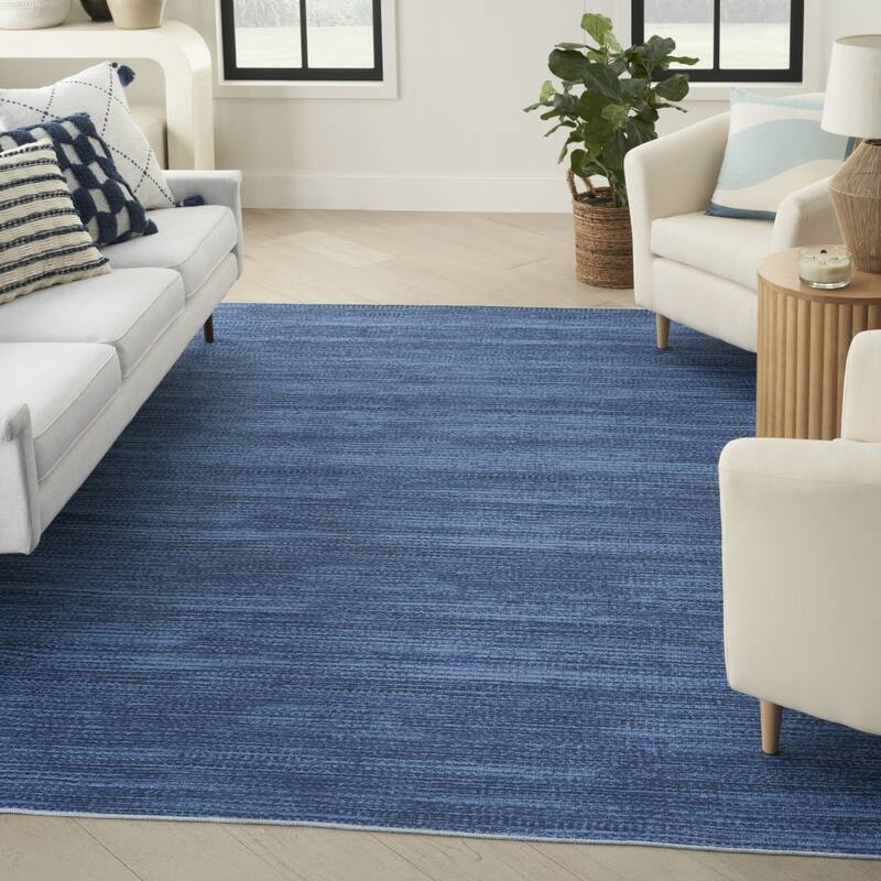 Nuray Power Loomed Abstract Non Skid Area Rug By HomeRoots - 8' x 10'