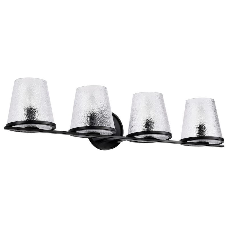 Nuvo Lighting 60/8254 Valentine 4 Light 32" Wide Vanity Light - Black
