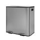 preview thumbnail 1 of 16, 21.2 Gallon Stainless Steel Double Trash Can with Lid for Kitchen, Large Dual Trash and Recycle Bin Combo, Step-On Grey