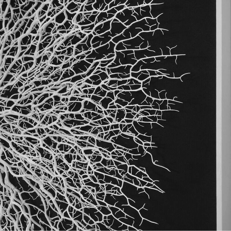 HUJI Roots On Linen Wall Art Decorative Accent