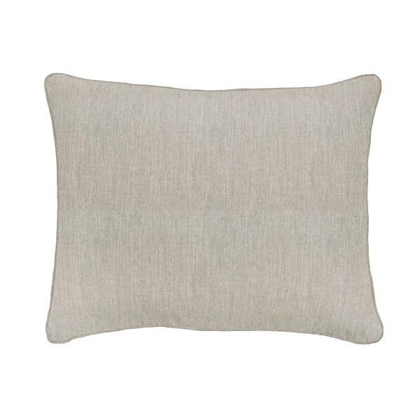 grey back pillow