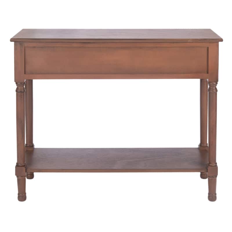 SAFAVIEH Zita 2-Drawer Console Table - 35.5" W x 13" L x 29.5" H - 36Wx13Dx30H