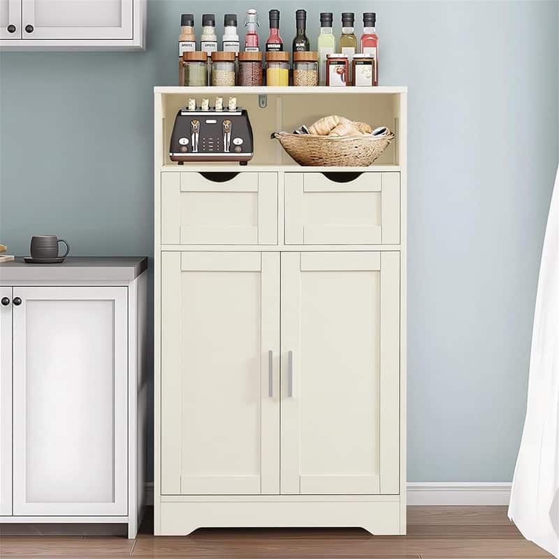 Bathroom Wall Cabinet - 11.8"D x 23.6"W x 42.5"H