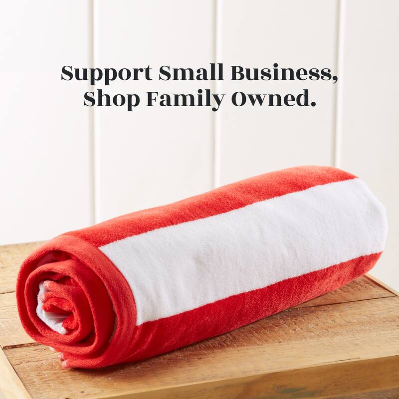 Linery & Co. Cotton Stripe Beach Towel, 4 Pack - 30" x 60"