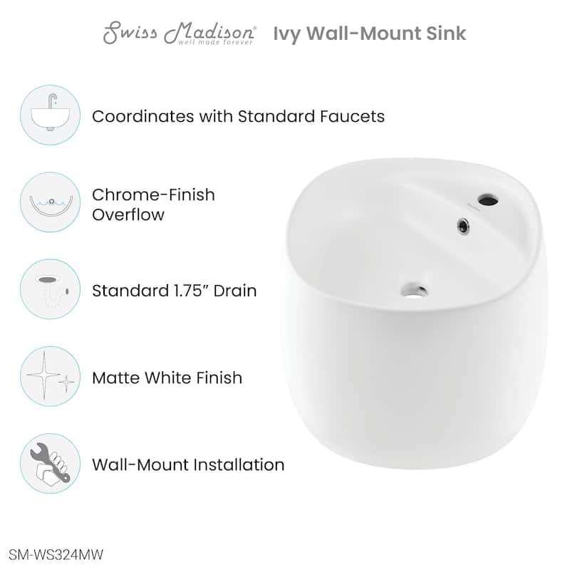 Ivy Wall Hung Sink