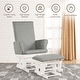 preview thumbnail 19 of 30, Costway Baby Nursery Relax Rocker Rocking Chair Glider & Ottoman Set - See Details