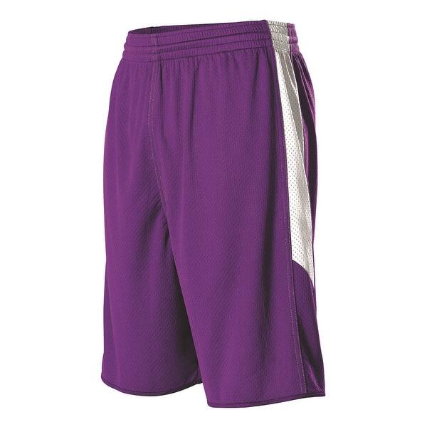 Shop Alleson Athletic Single Ply Reversible Basketball Shorts