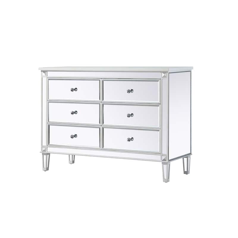 6-Drawer 48" Double Dresser