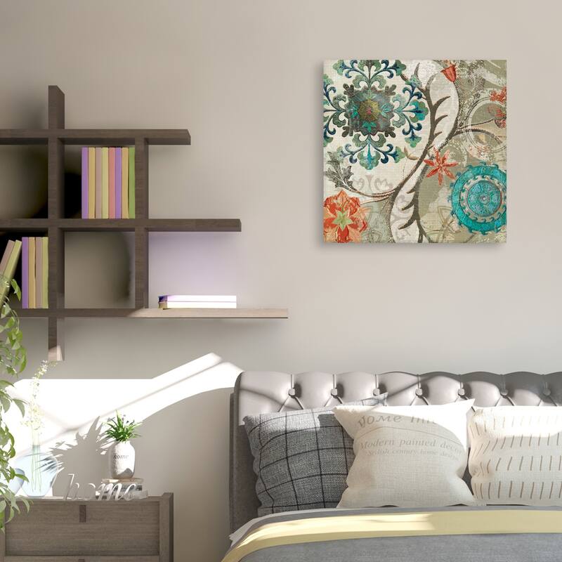 Royal Tapestry II by Carol Robinson Canvas Art Print