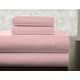 preview thumbnail 1 of 7, Pointehaven 175 GSM Cotton Flannel Bed Sheet Set with Oversized Sheets California King - Rose Quartz